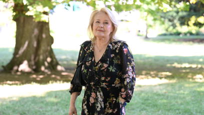 FOTO: Herečka Magda Vašáryová ve Varech.