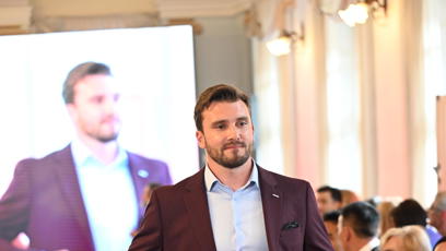 FOTO: Matyáš Čenský na přehlídkovém mole.