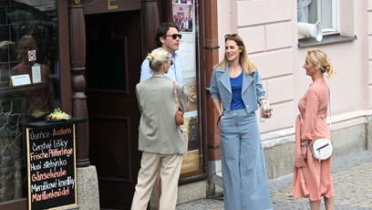 FOTO: Manželé Hejlíkovi si šli dát něco na zub.