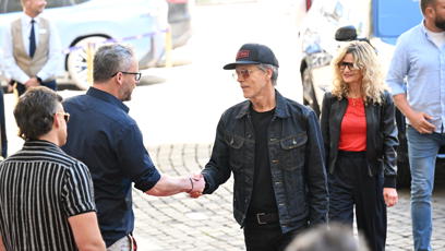 FOTO: Kevin Bacon se pozdravil s Kryštofem Muchou.