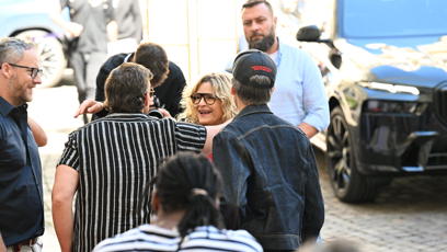 FOTO: Kyra Sedgwick je velmi přátelská.
