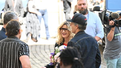 FOTO: Kevin Bacon i Kyra Sedgwick byli samý úsměv.