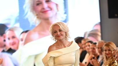 FOTO: Veronika Žilková na přehlídce Martiny Pipkové Loudové.