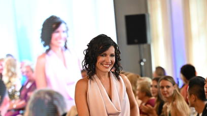 FOTO: Romana Goščíková na přehlídce Martiny Pipkové Loudové.