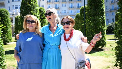 FOTO: Zahradní party s Bardotkami - Dagmar Havlová, Eva Holubová a Pavlína Pořízková.