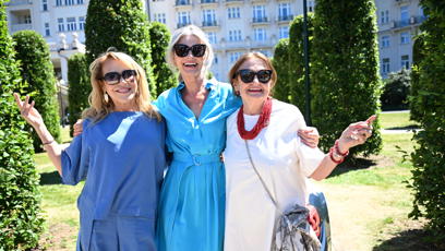 FOTO: Zahradní party s Bardotkami - Dagmar Havlová, Eva Holubová a Pavlína Pořízková.