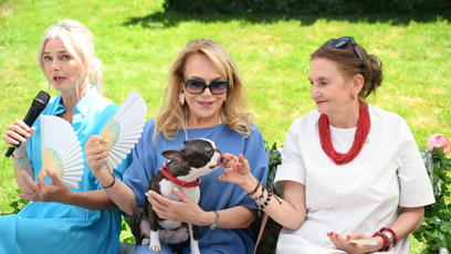 FOTO: Zahradní party s Bardotkami - Dagmar Havlová, Eva Holubová a Pavlína Pořízková.
