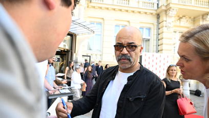 FOTO: Jeffrey Wright s fanoušky.