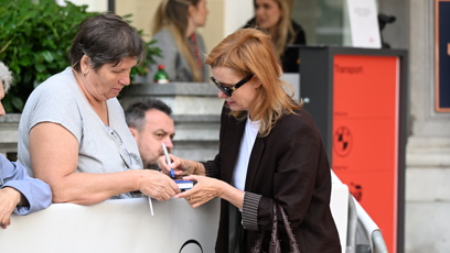 FOTO: Jitka Schneiderová dorazila s dcerou Sofií Annou.