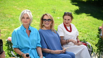 FOTO: Zahradní party s Bardotkami - Dagmar Havlová, Eva Holubová a Pavlína Pořízková.