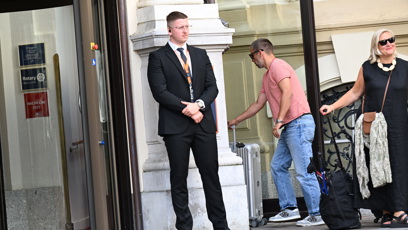 FOTO: Janek Bartoška u grandhotelu Pupp.