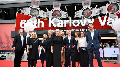 FOTO: Bára Basiková v Karlových Varech uvedla svůj dokument.