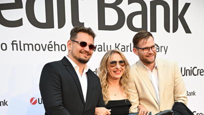 FOTO: Kateřina Žbirková na party UniCredit Bank ve Varech.