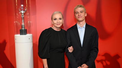 FOTO: Bára Basiková se svým synem Theodorem.
