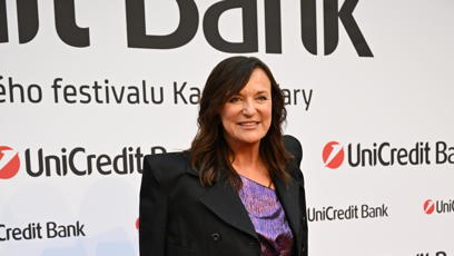 FOTO: Beata Rajská na party UniCredit Bank ve Varech.