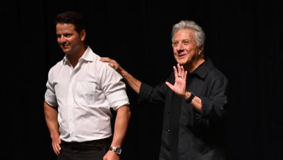 FOTO: Dustin Hoffman představil ve Varech film Absolvent.