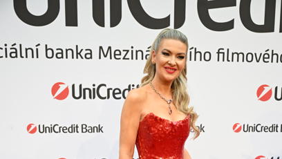 FOTO: Lenka Graf se celá třpytila.