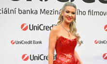 Lenka Graf se celá třpytila.