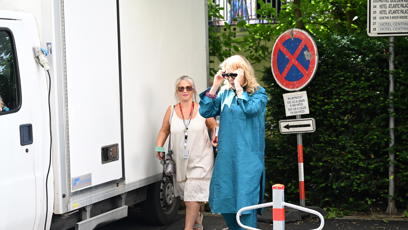 FOTO: Dagmar Havlová  vyrazila do města.