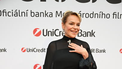 FOTO: Dagmar Havlová na party UniCredit Bank ve Varech.