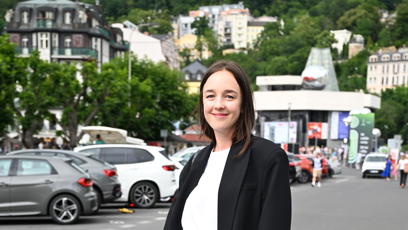 FOTO: Denisa Barešová ve Varech.