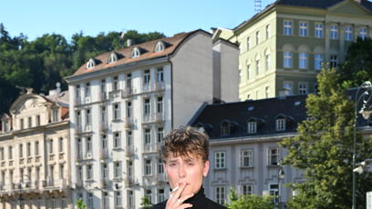 FOTO: František Prachař na Forbes party.