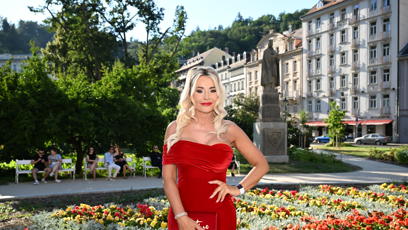 FOTO: Lenka Dragounová na Forbes party.