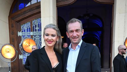FOTO: Lenka Graf byla celá v černé.