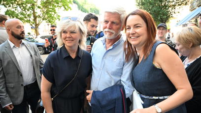FOTO: Manželé Pavlovi se s fanoušky vyfotili.