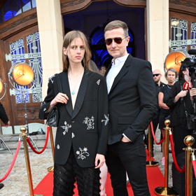 Podnikatel Václav Dejčmar a model Dexter Franc.