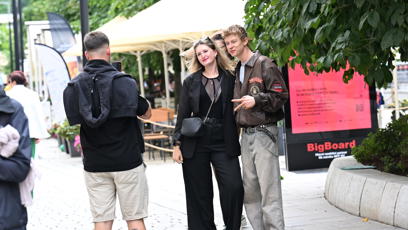FOTO: Adam Mišík na kolonádě.