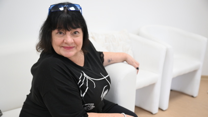 FOTO: Dana Bartůňková rozdávala úsměvy na všechny strany.