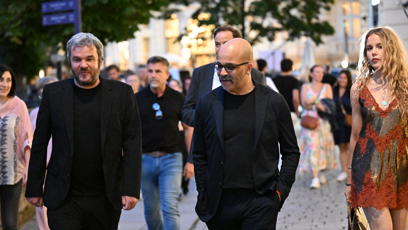 FOTO: Americký herec Jeffrey Wright si užíval večer.