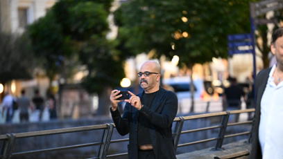 FOTO: Americký herec Jeffrey Wright si užíval večer.