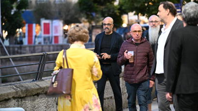 FOTO: Jeffrey Wright si užíval festivalovou atmosféru.