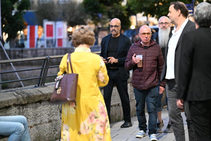 FOTO: Jeffrey Wright si užíval festivalovou atmosféru. – stránka 33