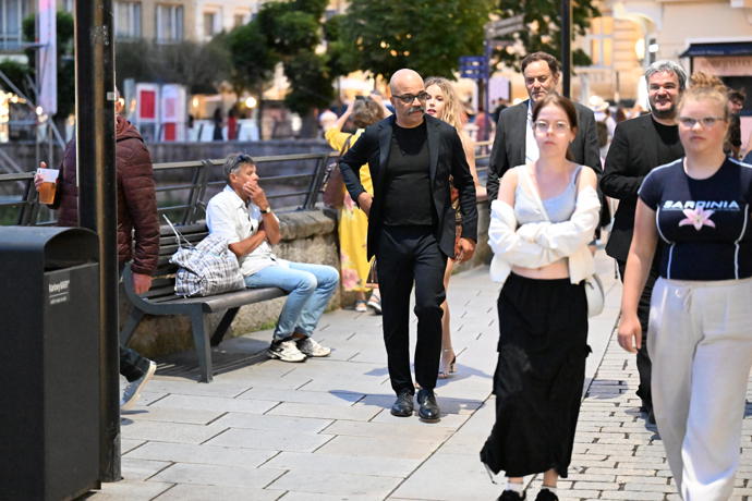 FOTO: Jeffrey Wright si užíval festivalovou atmosféru. – stránka 26
