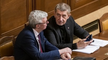 FOTO: Premiér Andrej Babiš zveřejnil další díl podcastu Sorry jako, v němž vystupuje spolu se svým stranickým kolegou Karlem Havlíčkem.