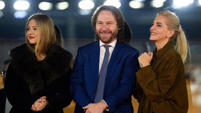 FOTO: Dara Rolins s Pavlem Nedvědem a dcerou Laurou Homolovou.