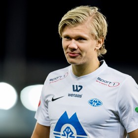 Erling Haaland před lety.