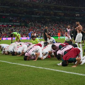 Maroko se před penaltami pomodlili.