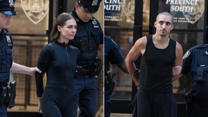 FOTO: Angela Nikolau a Ivan Kuznetsov alias Beerkus po zadržení