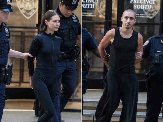 FOTO: Angela Nikolau a Ivan Kuznetsov alias Beerkus po zadržení – stránka 1