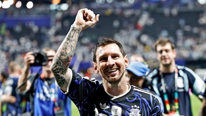 FOTO: Lionel Messi je argentinskou hvězdou.