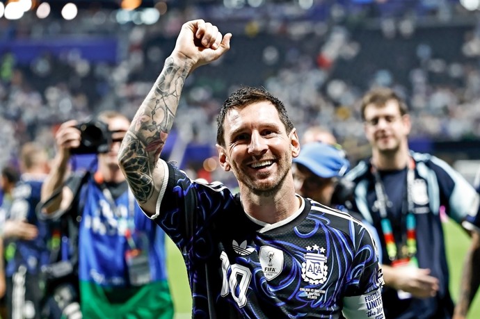FOTO: Lionel Messi je argentinskou hvězdou. – stránka 1
