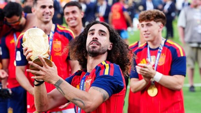 FOTO: Marc Cucurella slavil vítězství.