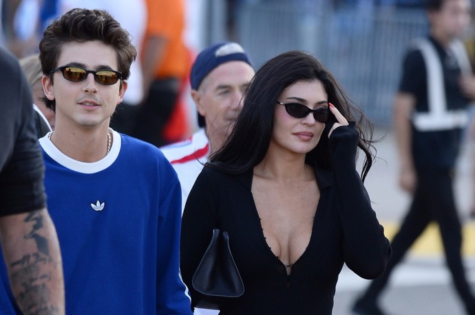 FOTO: Slavný pár Timothée Chalamet a Kylie Jenner nemohli chybět.