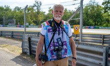Prezident Petr Pavel jako fotograf na Velké ceně Maďarska Formule 1