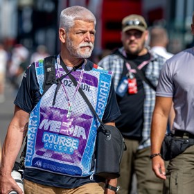 Prezident Petr Pavel jako fotograf na Velké ceně Maďarska Formule 1