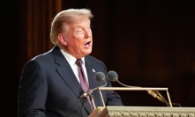 Donald Trump na pohřbu Lindsey Grahama